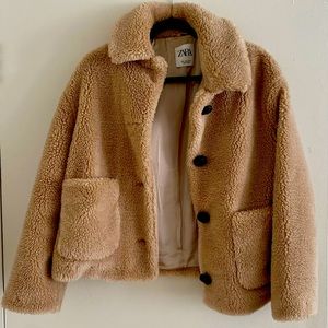 Zara Teddy Jacket